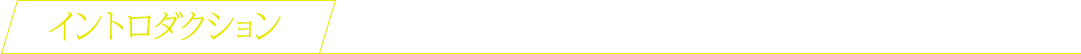 イントロダクション